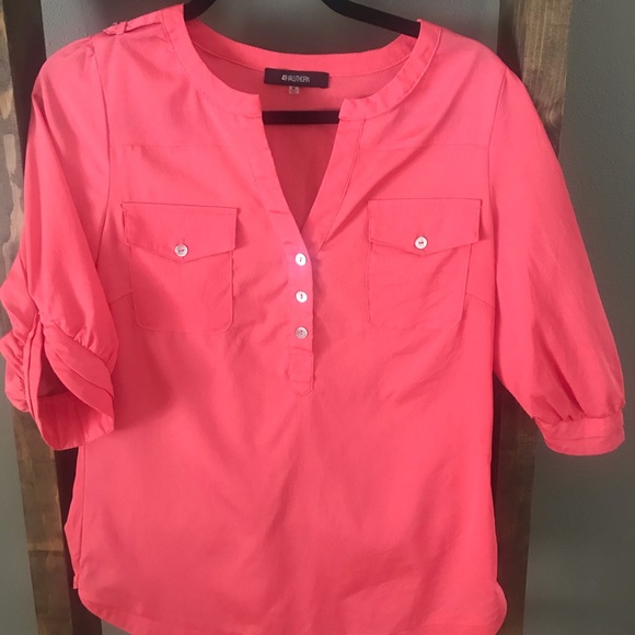 41 Hawthorn Tops - Stitch Fix 41 Hawthorn 3/4 sleeve popover blouse